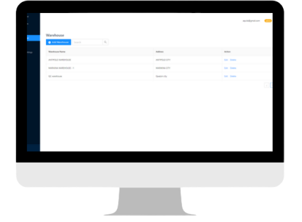 Warehouse Inventory System